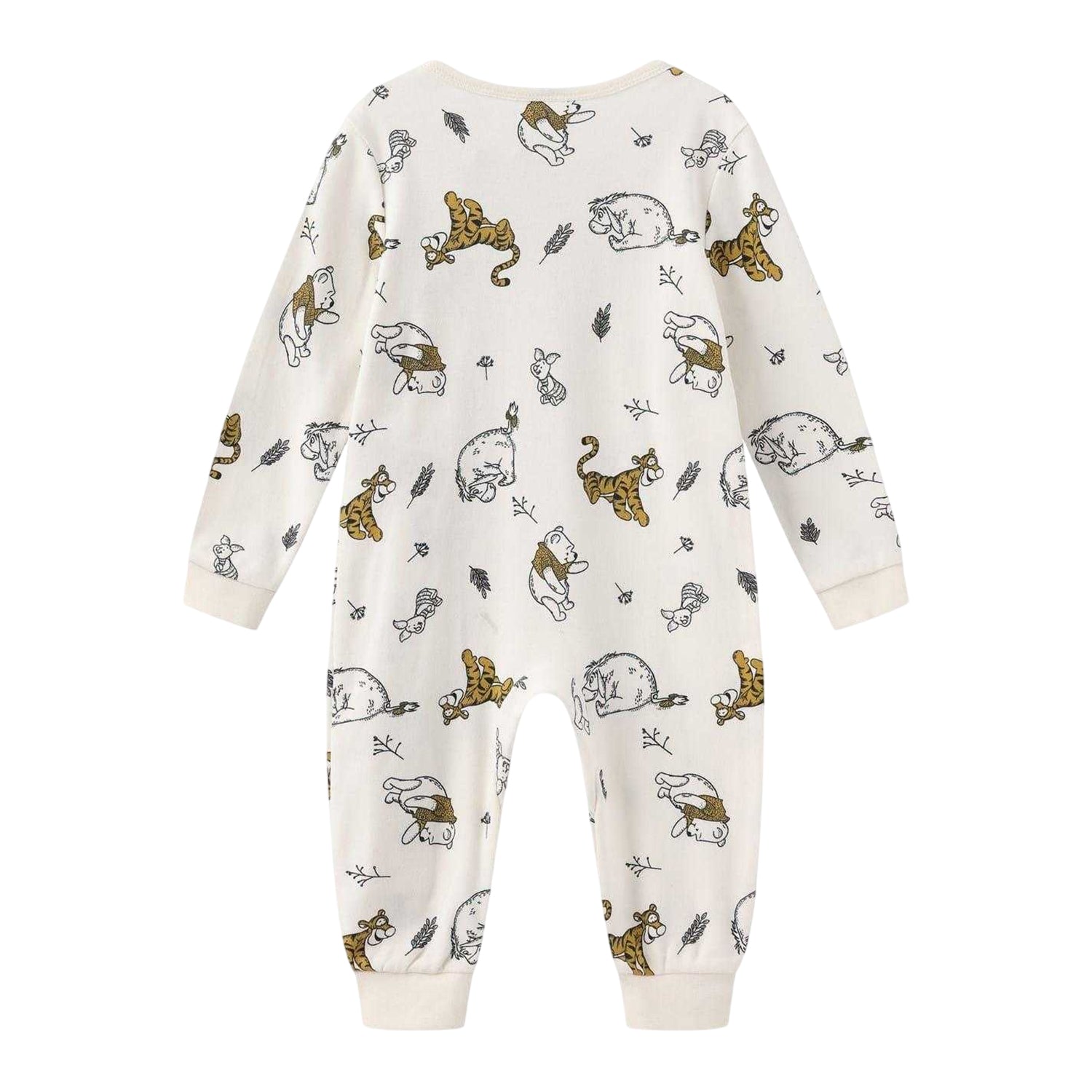 White - Back - Winnie the Pooh Baby Romper Set (Pack of 4)