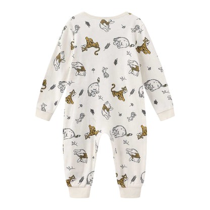 White - Back - Winnie the Pooh Baby Romper Set (Pack of 4)