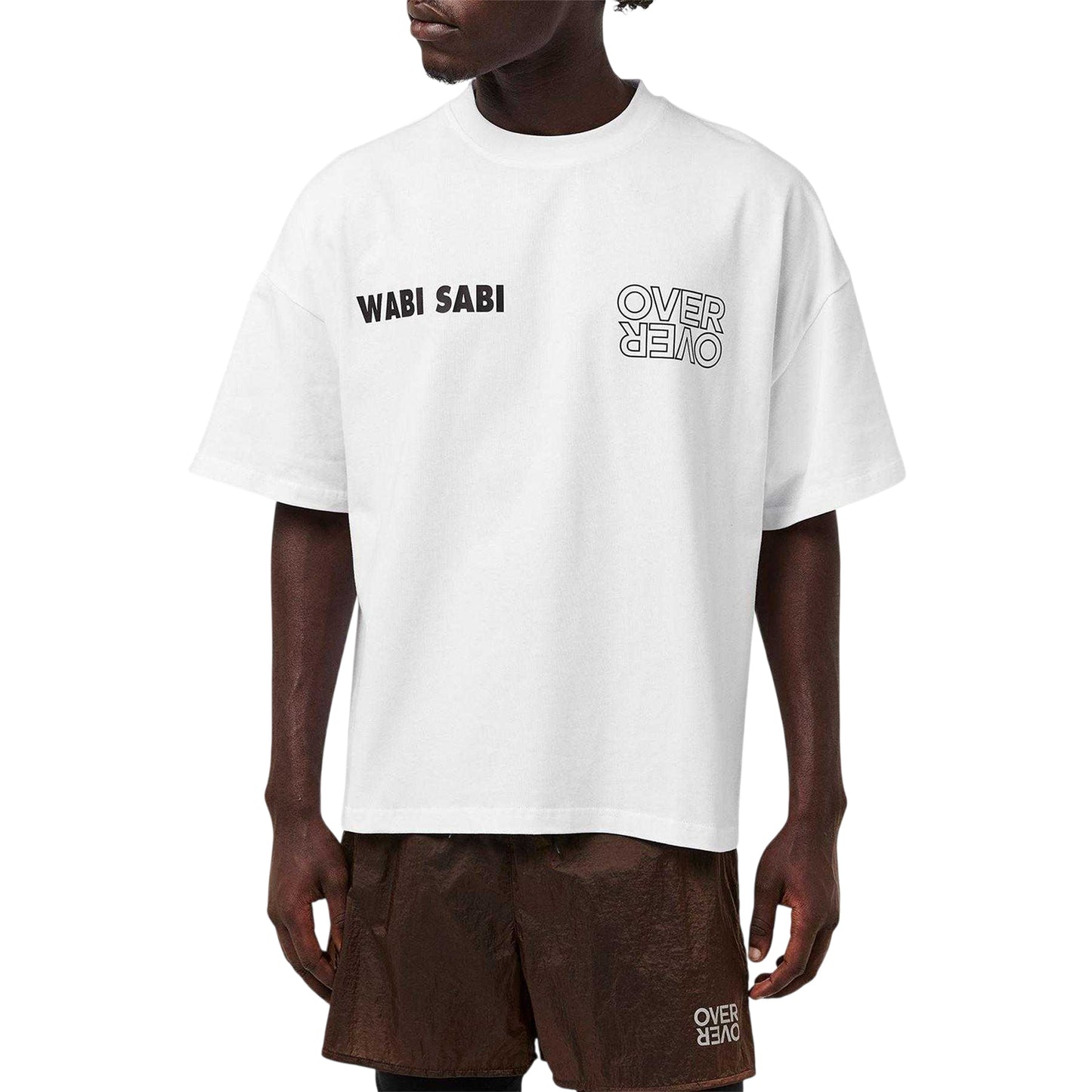 White - Side - OverOver Mens Wabi Sabi Regular T-Shirt