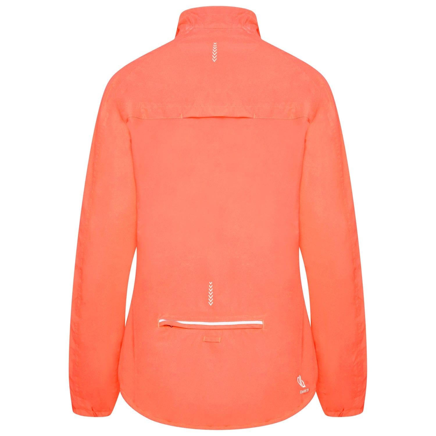 Neon Pink - Back - Dare 2B Womens-Ladies Mediant II Waterproof Jacket