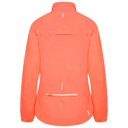 Neon Pink - Back - Dare 2B Womens-Ladies Mediant II Waterproof Jacket