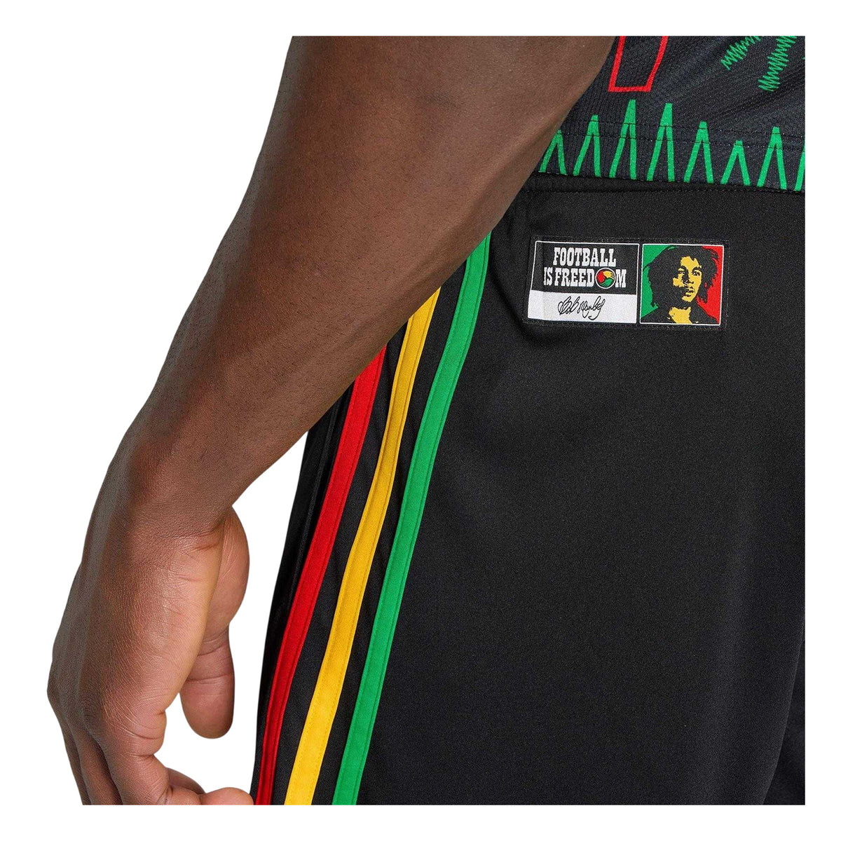 Black-Yellow - Lifestyle - Adidas Mens 2026 Jamaica Away Shorts