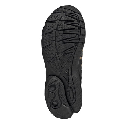 Ivy-Black - Side - Adidas Womens-Ladies Adistar Control 5 Leopard Print Shoes