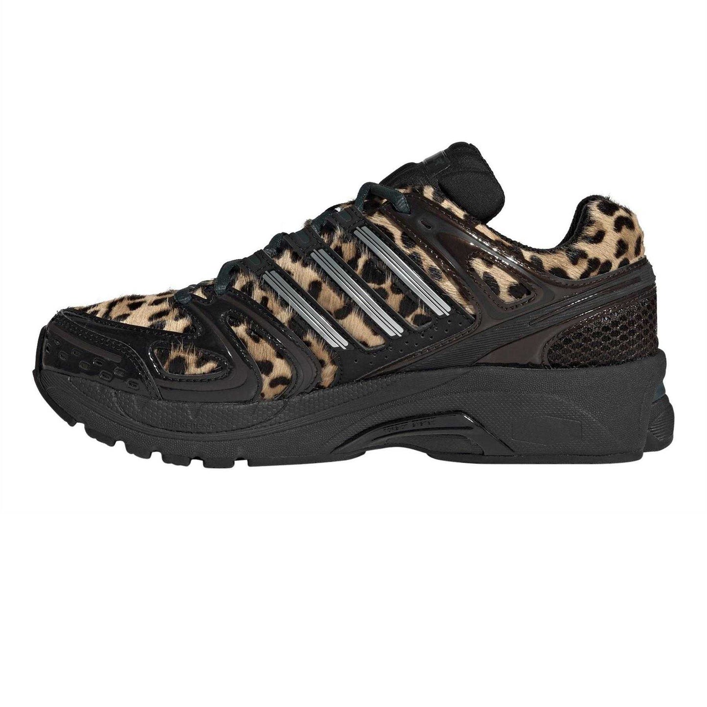 Ivy-Black - Lifestyle - Adidas Womens-Ladies Adistar Control 5 Leopard Print Shoes