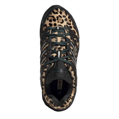 Ivy-Black - Pack Shot - Adidas Womens-Ladies Adistar Control 5 Leopard Print Shoes