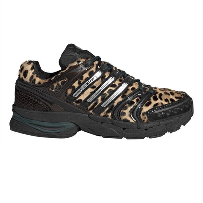 Ivy-Black - Front - Adidas Womens-Ladies Adistar Control 5 Leopard Print Shoes