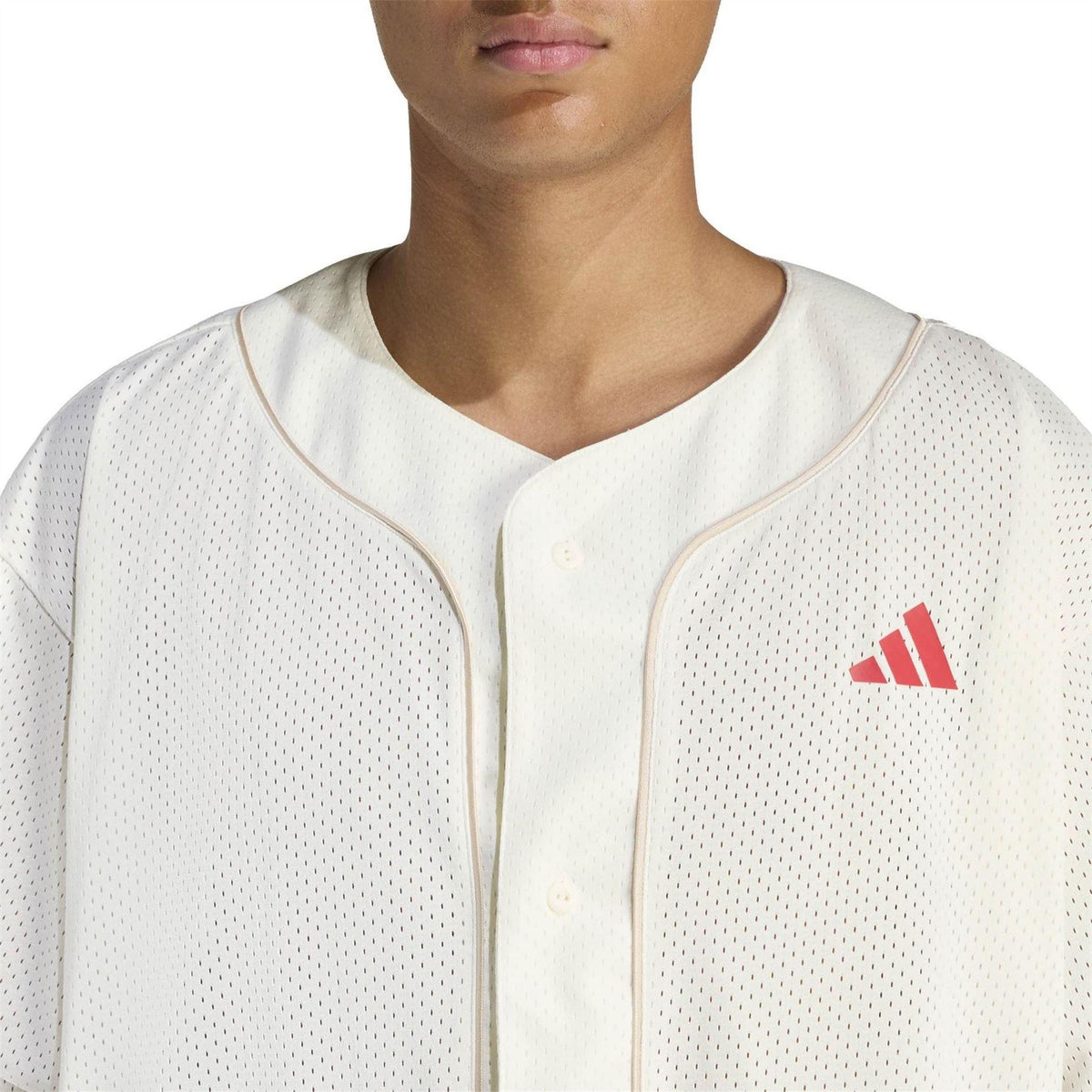 Off White-Crystal - Side - Adidas Mens Stadium Seasonal Fleece Track Shorts