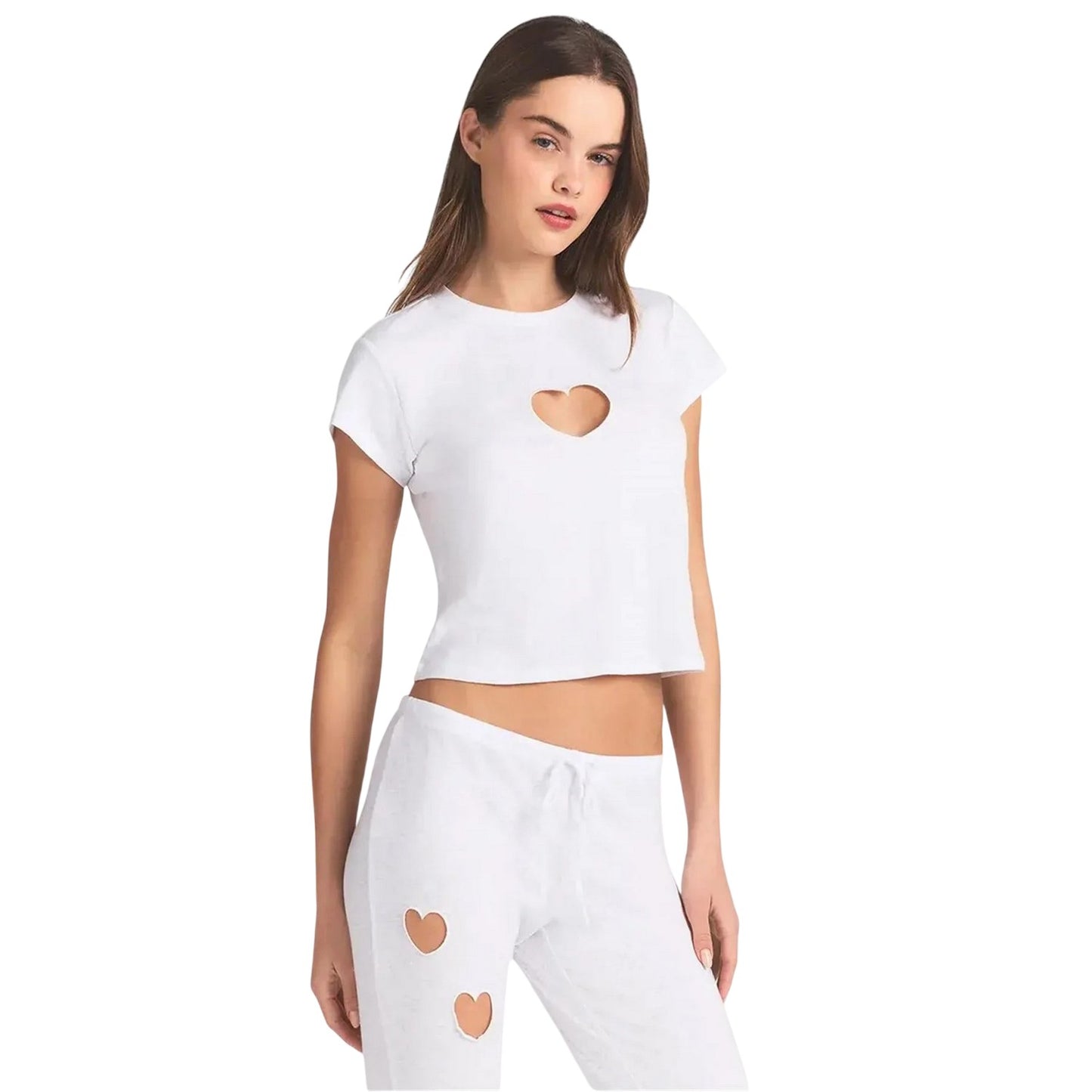 Snow - Lifestyle - Skims Womens-Ladies Heart Jersey T-Shirt