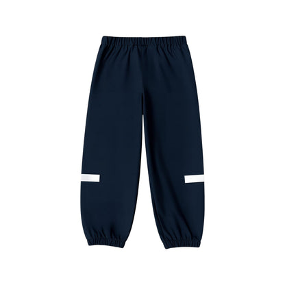 Navy - Back - Gelert Childrens-Kids Water Resistant Winter Trousers