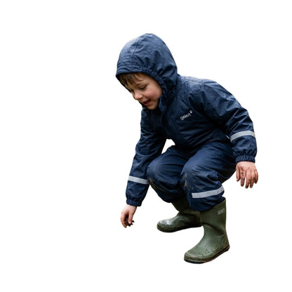 Navy - Lifestyle - Gelert Childrens-Kids Water Resistant Winter Trousers