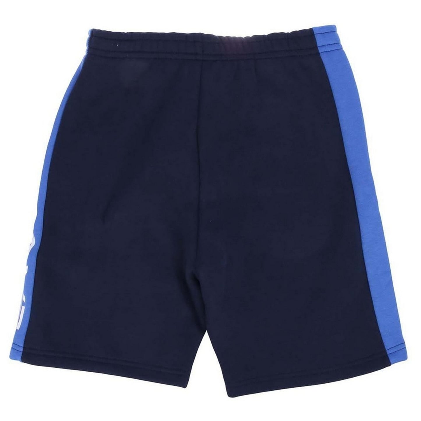 Blue - Back - Lacoste Boys Cotton Contrast Striped Casual Shorts