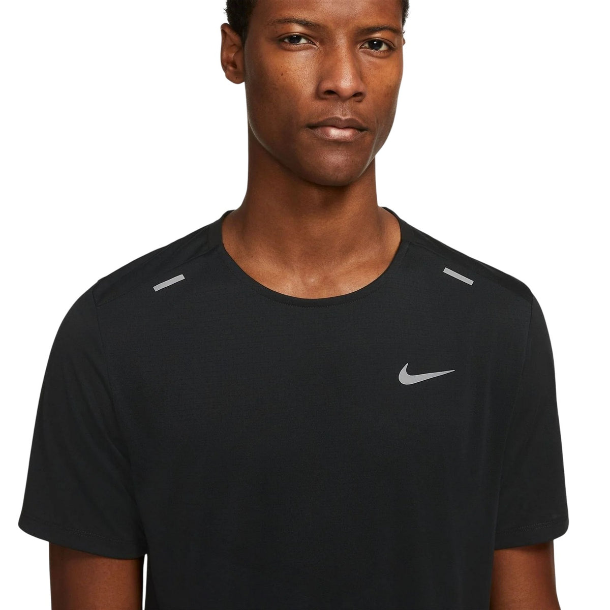 Black - Side - Nike Mens Dri-FIT T-Shirt