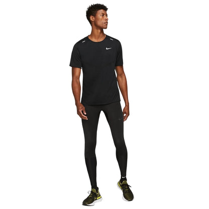 Black - Close up - Nike Mens Dri-FIT T-Shirt
