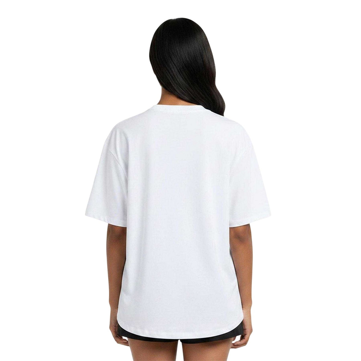 White - Lifestyle - Rohnisch Womens-Ladies Performance Relaxed Fit Gym T-Shirt