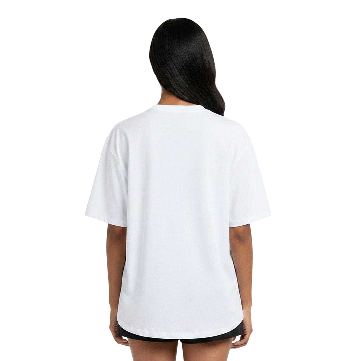 White - Lifestyle - Rohnisch Womens-Ladies Performance Relaxed Fit Gym T-Shirt