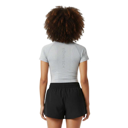 Grey Melange - Lifestyle - Rohnisch Womens-Ladies Logo Performance Gym Top