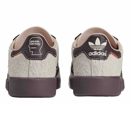 Cream-White - Back - Adidas Unisex Adult Forest Hills Brain Dead Suede Flat Trainers