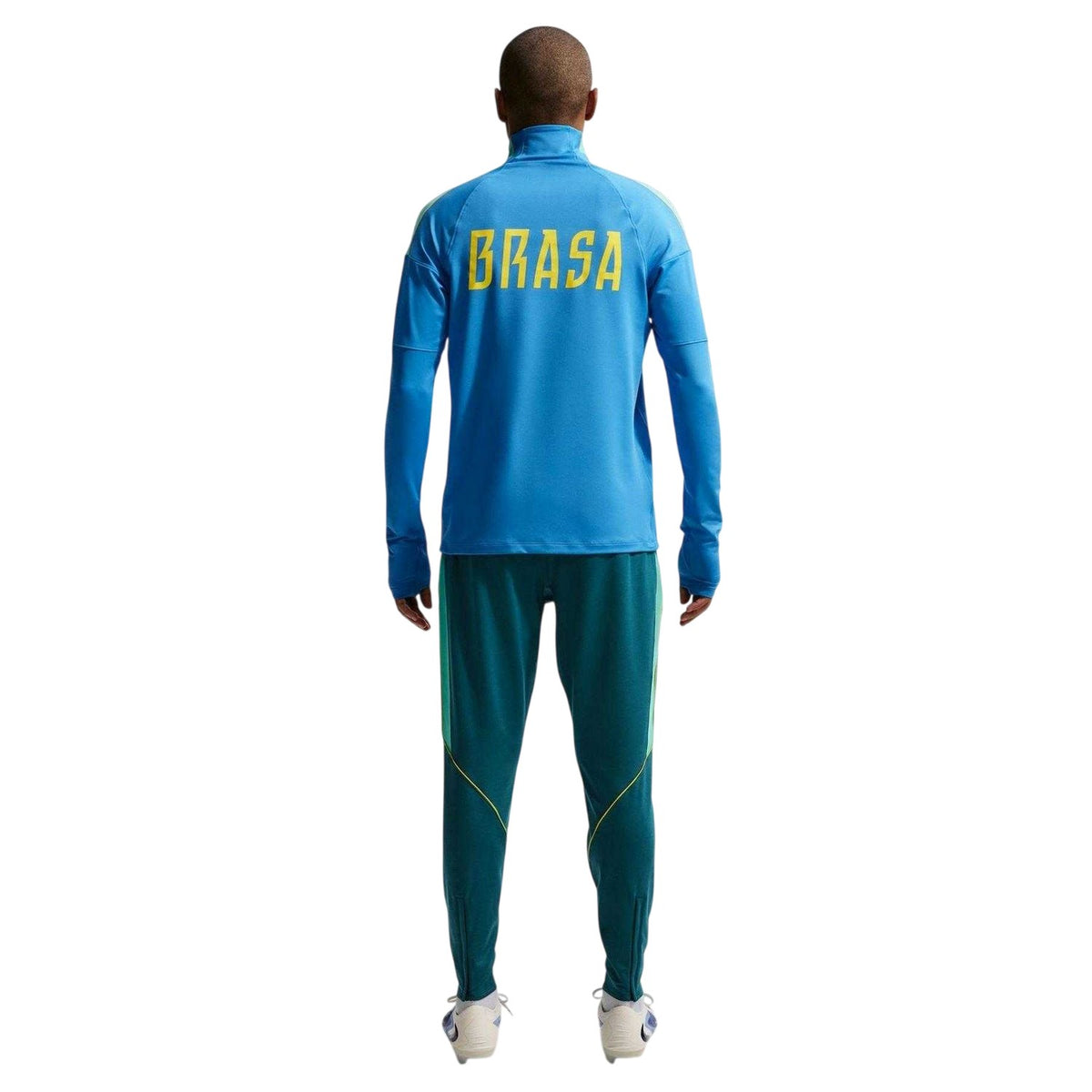 Blue-Gold - Back - Nike Mens Brazil Drill Top