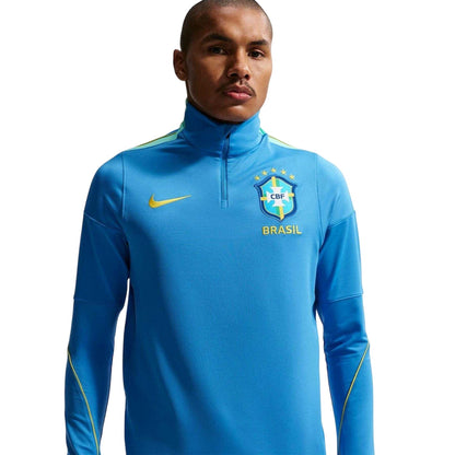Blue-Gold - Side - Nike Mens Brazil Drill Top