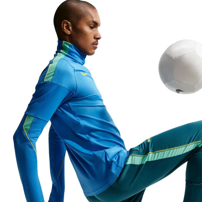 Blue-Gold - Pack Shot - Nike Mens Brazil Drill Top