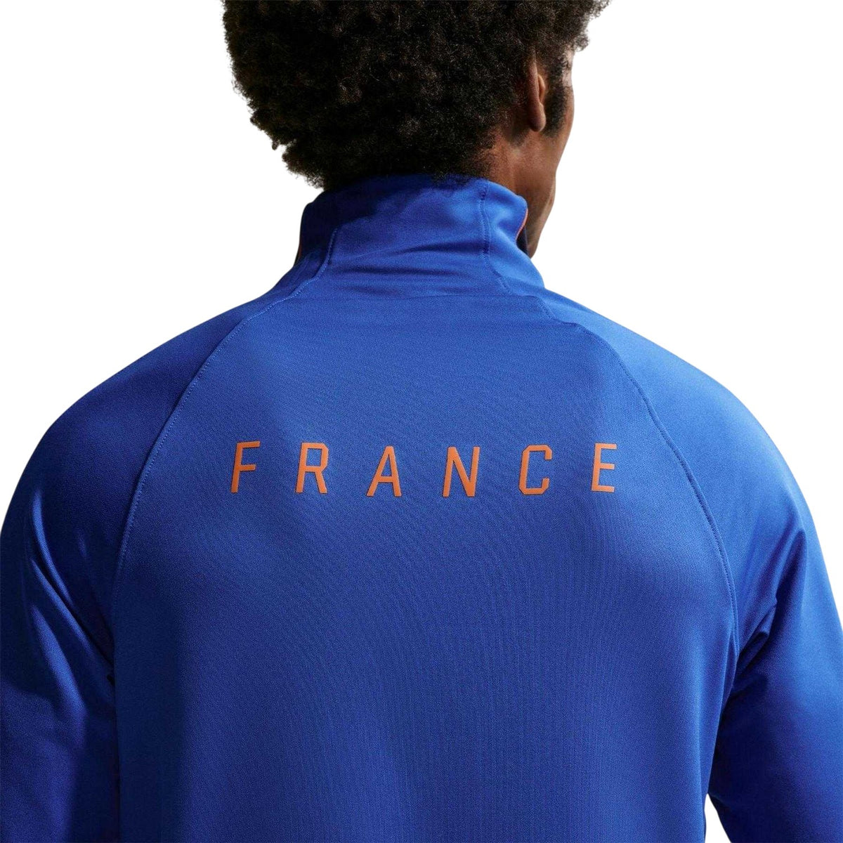 Blue-Orange - Pack Shot - Nike Mens France Drill Top