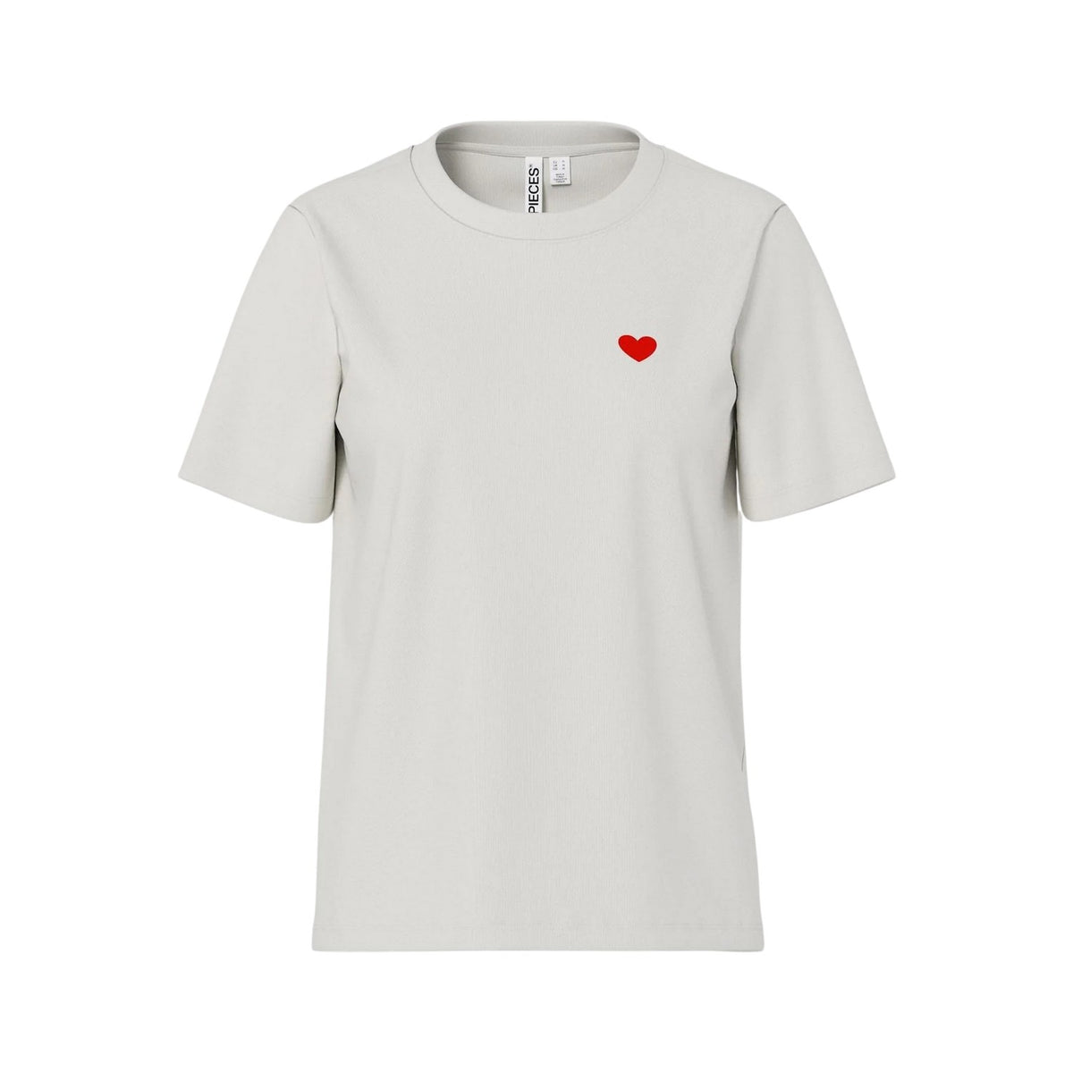 Cloud Dancer - Front - Pieces Womens-Ladies Mila Heart Short-Sleeved T-Shirt