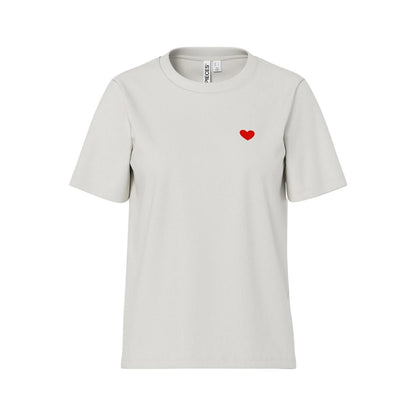 Cloud Dancer - Front - Pieces Womens-Ladies Mila Heart Short-Sleeved T-Shirt