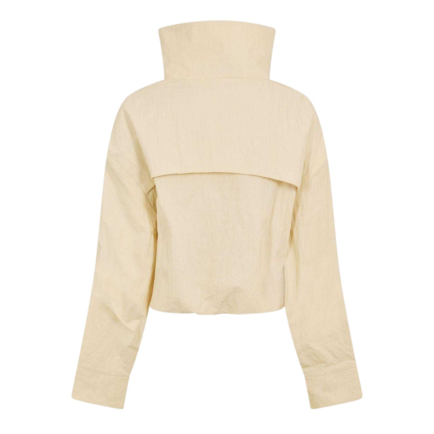 Ecru - Back - Couture Club Womens-Ladies Funnel Neck Soft Shell Jacket
