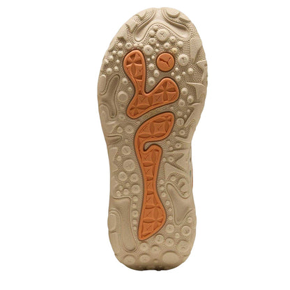 Light Sand - Back - Puma Mens La France Trainers