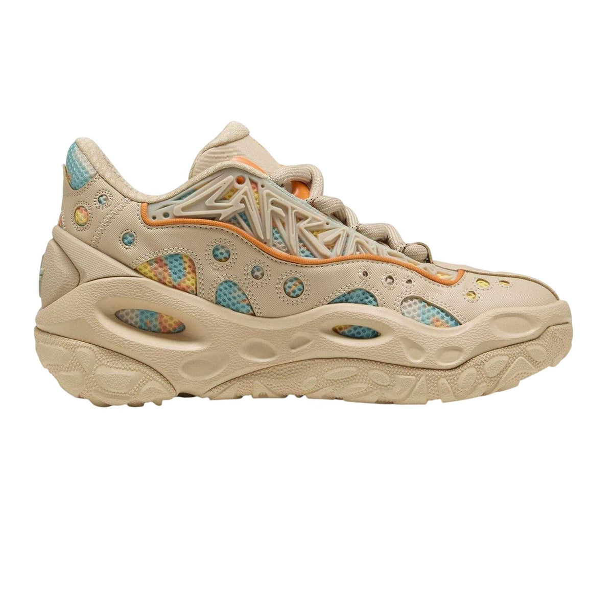 Light Sand - Front - Puma Mens La France Trainers
