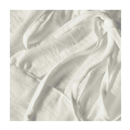 White - Side - Grace Jacob Womens-Ladies Alba Bandeau Crop Top