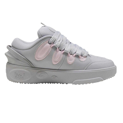 Silver - Front - Puma Unisex Adult Embossed Trainers