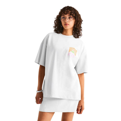 Gardenia - Lifestyle - WRSTBHVR Womens-Ladies Flynn V2 Graphic Print T-Shirt
