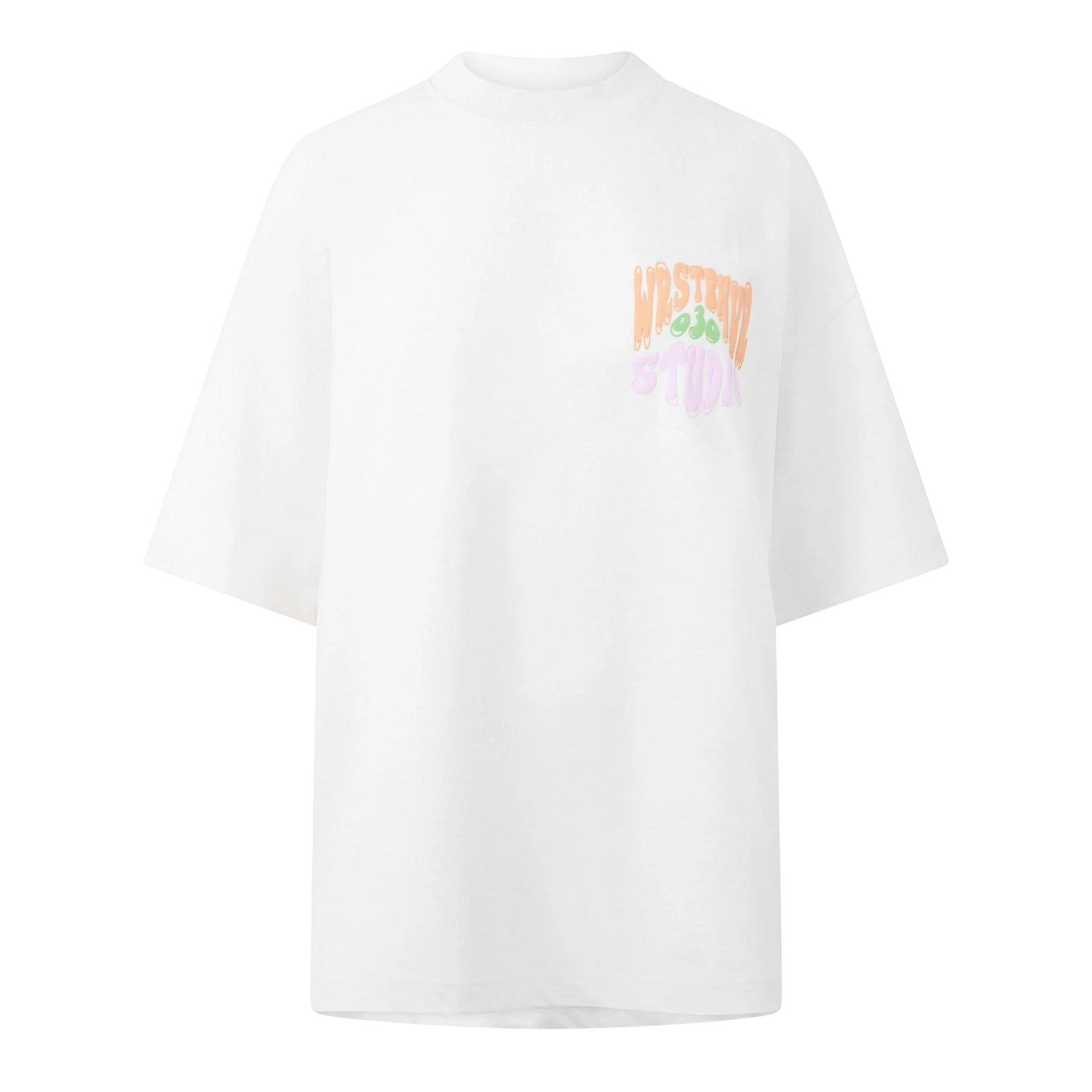 Gardenia - Front - WRSTBHVR Womens-Ladies Flynn V2 Graphic Print T-Shirt