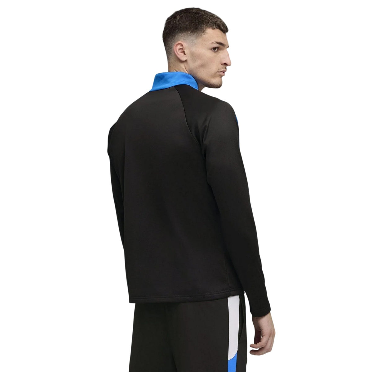 Black - Close up - Puma Mens Individualliga Quarter Zip Drill Top