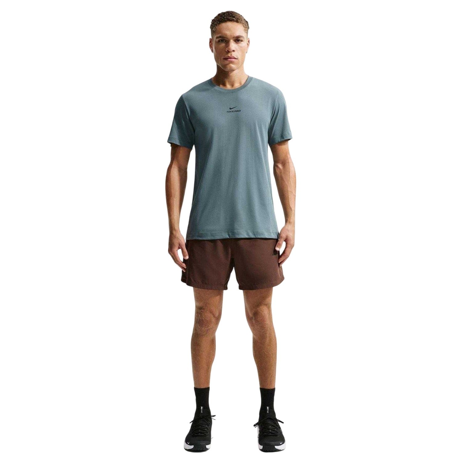 Slate Grey - Pack Shot - Nike Mens Performance Athletic T-Shirt