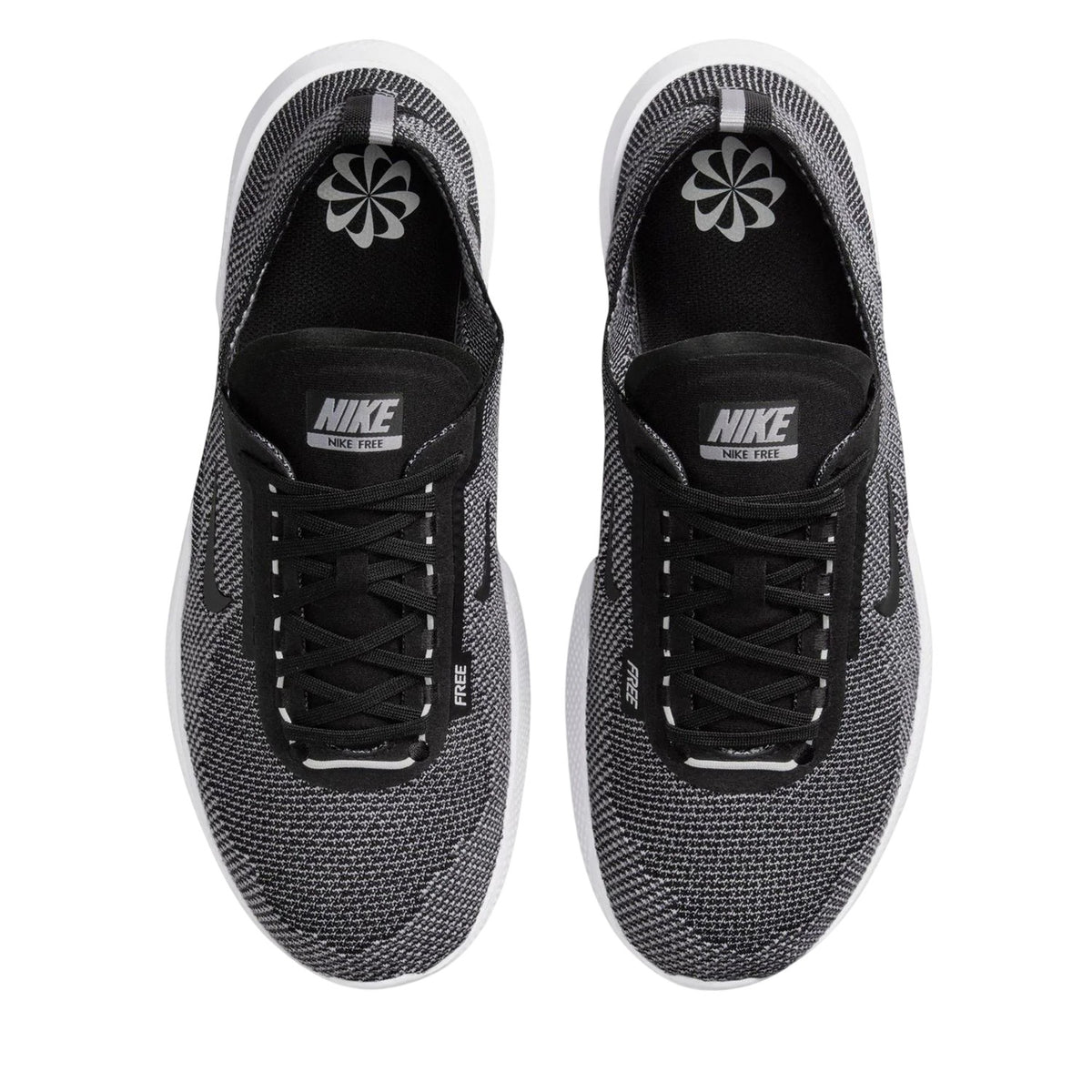 Black-White - Pack Shot - Nike Mens Free 2025 Trainers