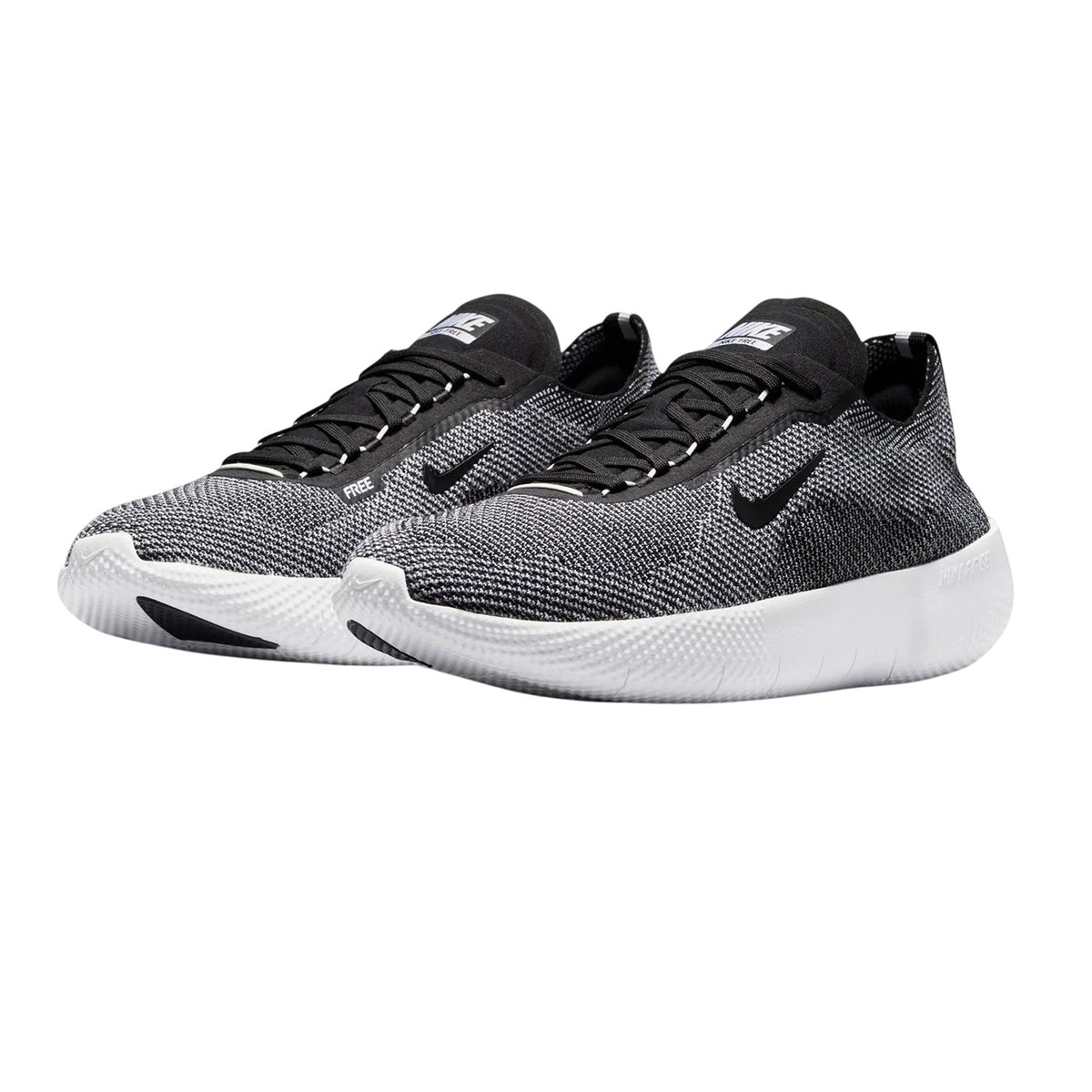 Black-White - Close up - Nike Mens Free 2025 Trainers
