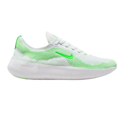 White-Green - Front - Nike Mens Free 2025 Trainers