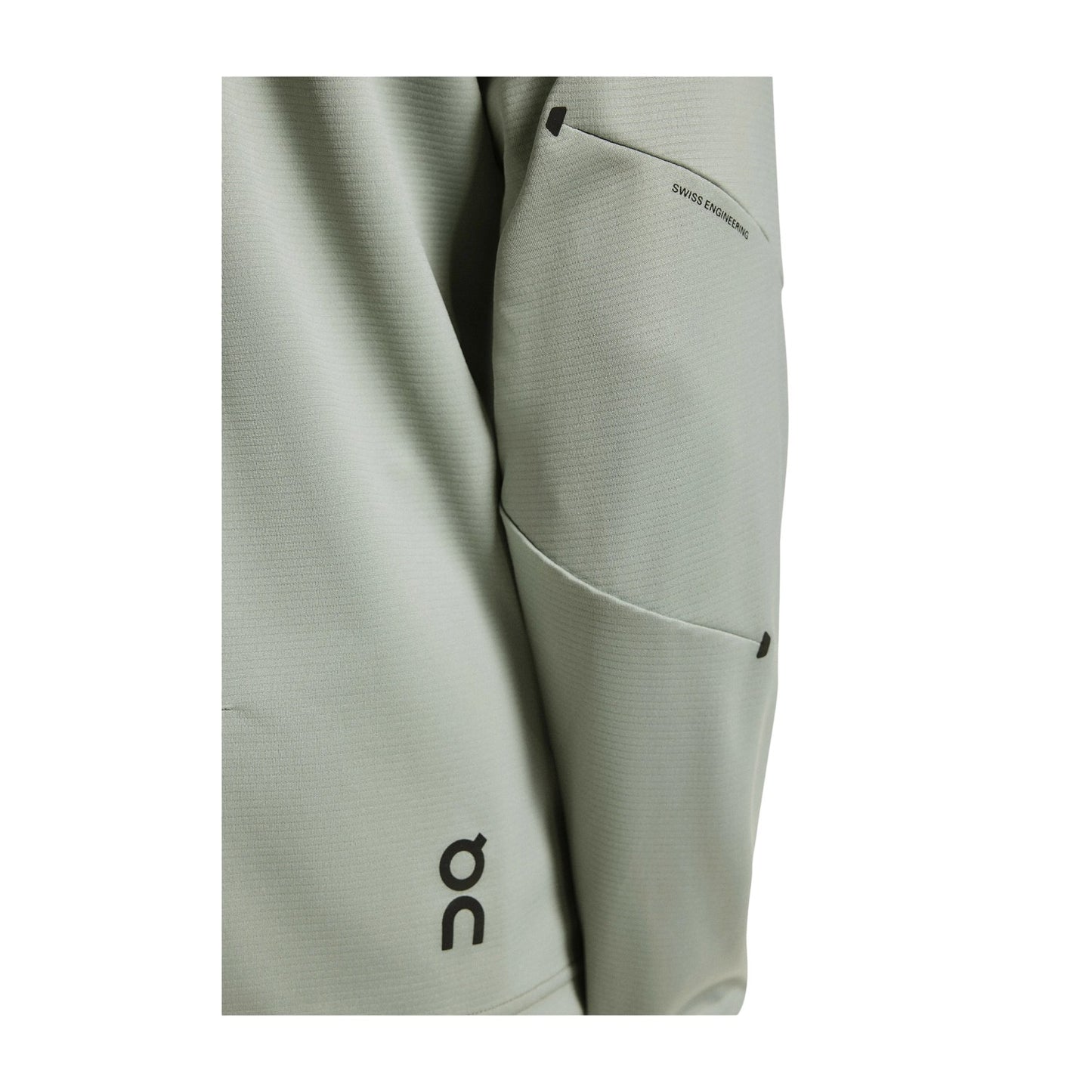 Tin - Lifestyle - On Unisex Adult Climate Zip Neck Tailored Long-Sleeved Track Top