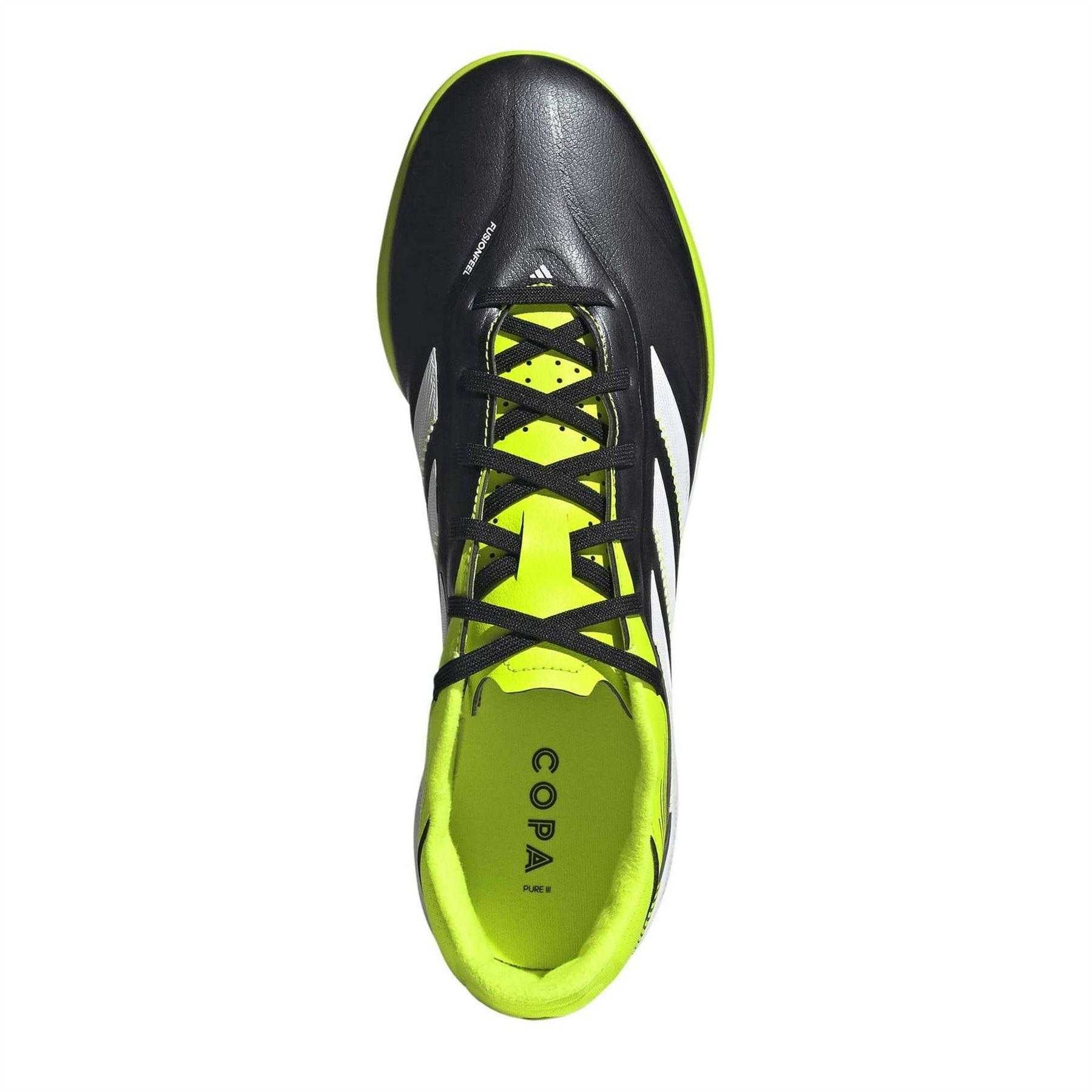 Core Black-Yellow - Pack Shot - Adidas Mens Copa Pure III Artificial Ground Football Boots