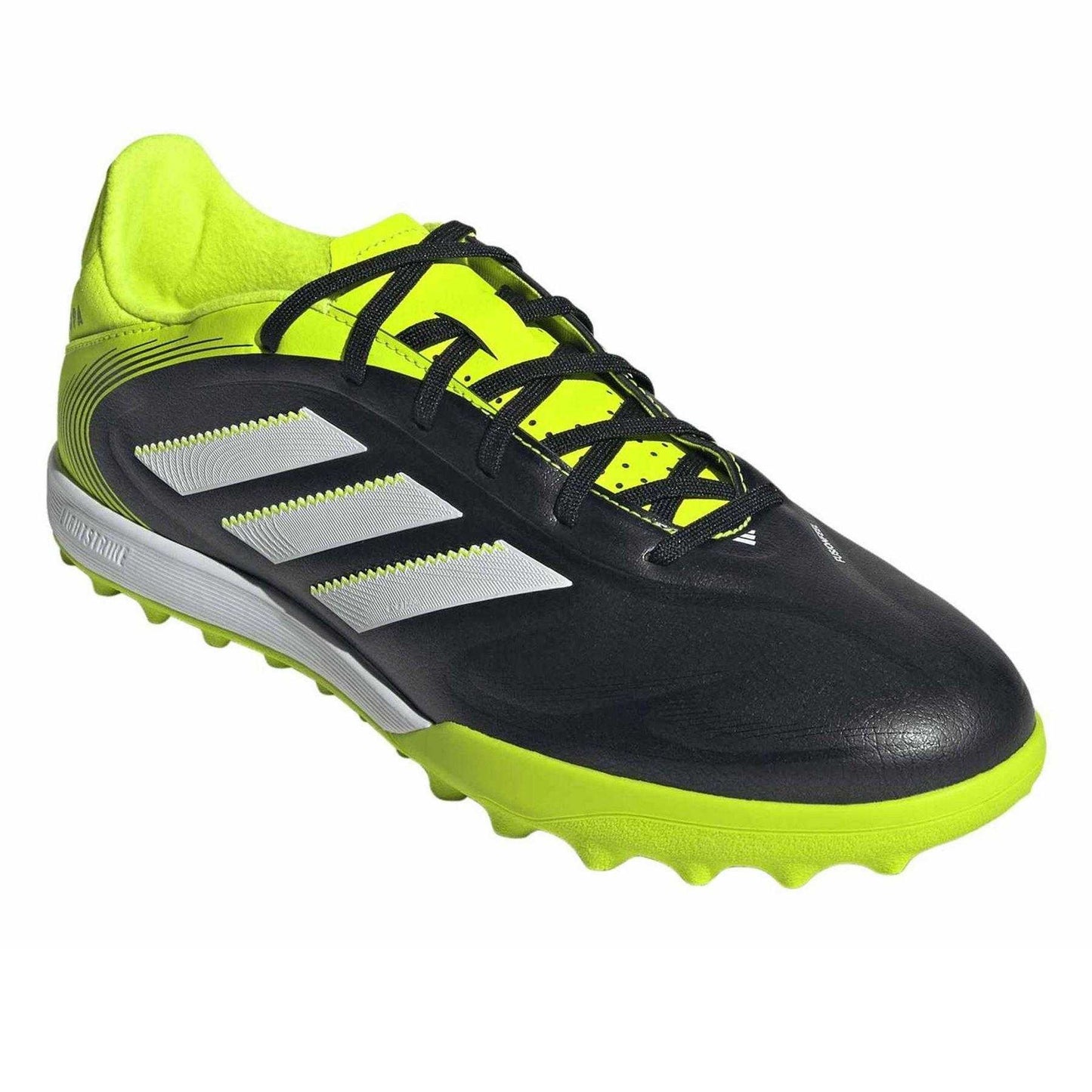 Core Black-Yellow - Close up - Adidas Mens Copa Pure III Artificial Ground Football Boots