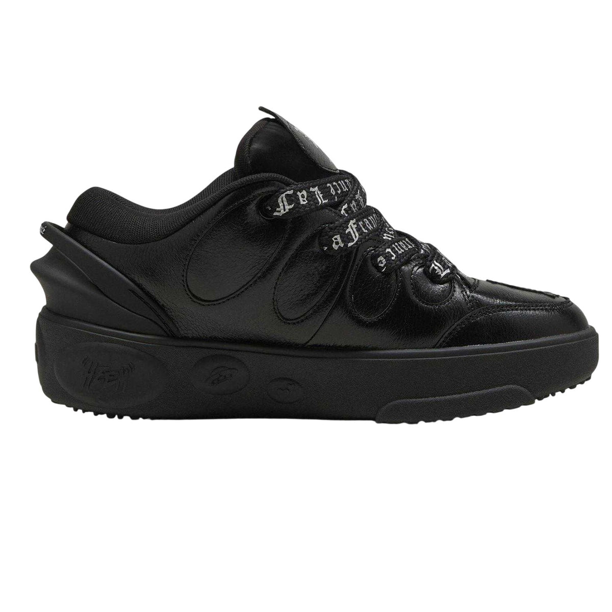 Puma Black - Front - Puma Mens La France Chrome Trainers