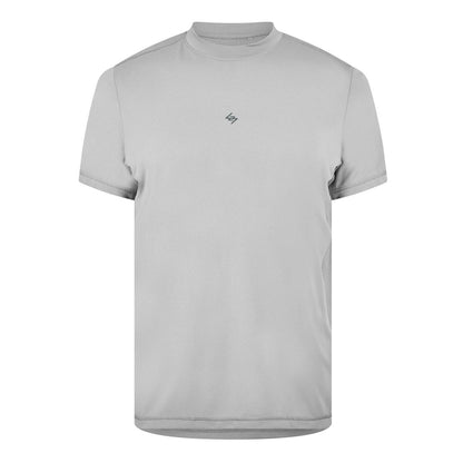 Graphite Grey - Front - Represent Mens 247 Performance Short-Sleeved Gym Top