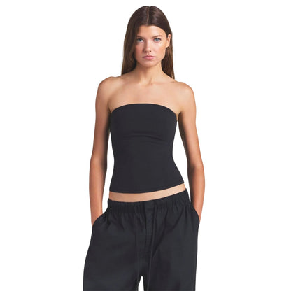 Black - Side - Skims Womens-Ladies Bandeau Tube Top