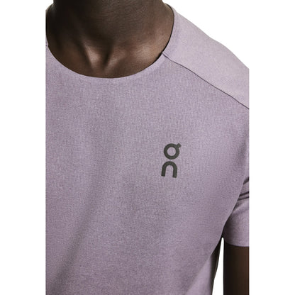 Purple - Lifestyle - On Mens Performance Short-Sleeved Running Top