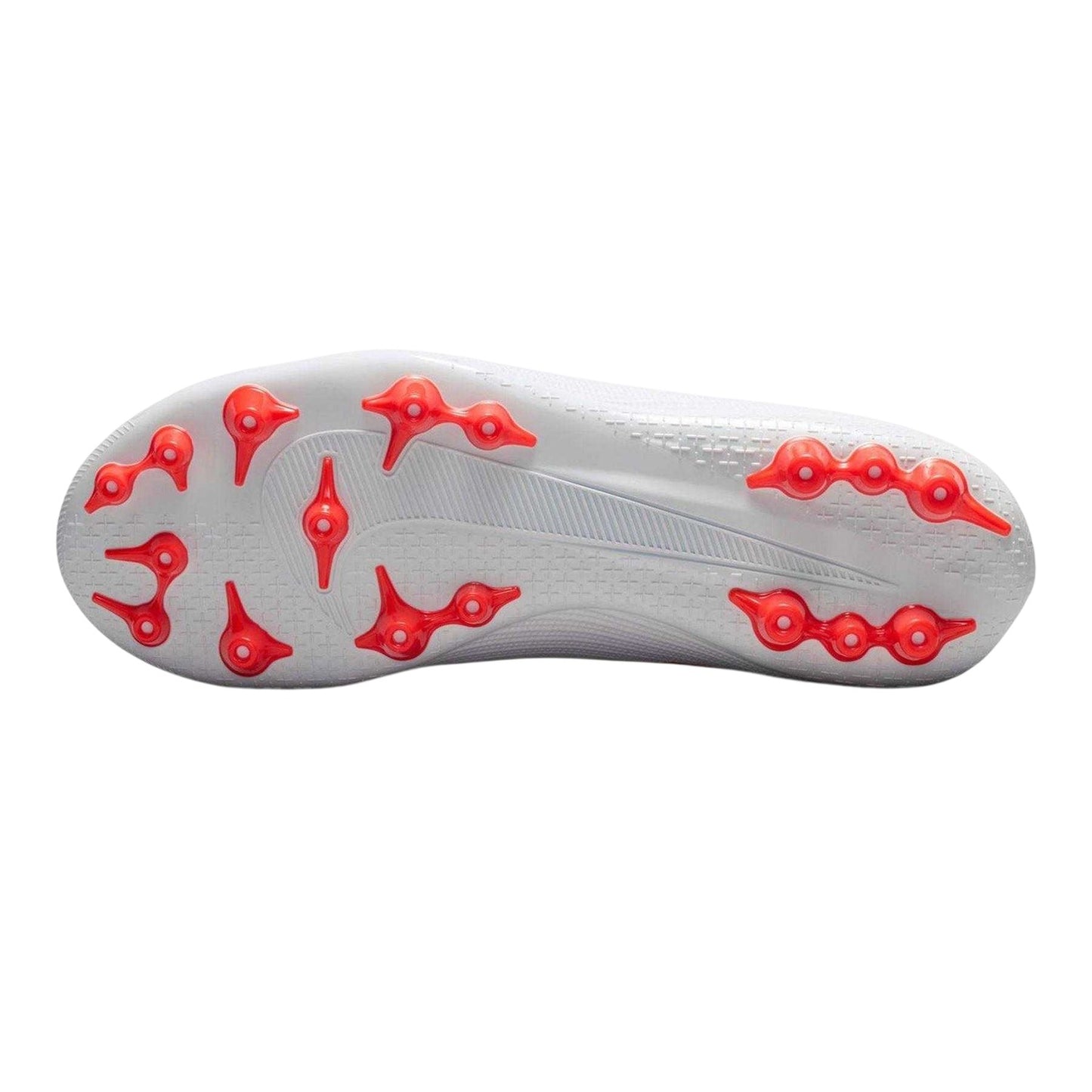 White-Red - Side - Nike Childrens-Kids Mercurial Superfly 11 Academy Artificial Ground Football Boots
