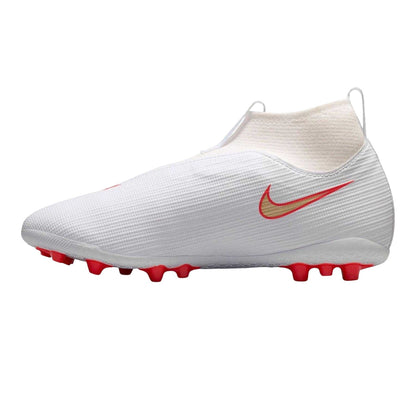 White-Red - Lifestyle - Nike Childrens-Kids Mercurial Superfly 11 Academy Artificial Ground Football Boots