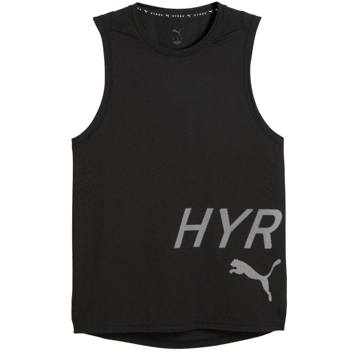 Black - Front - Puma Mens Hyrox Performance Tank Top