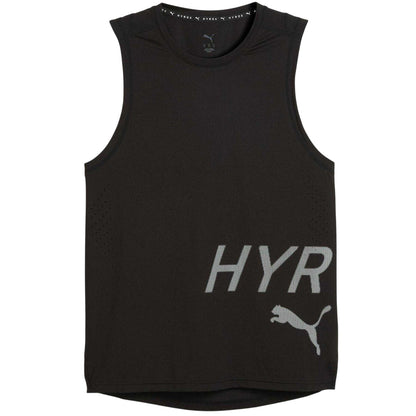 Black - Front - Puma Mens Hyrox Performance Tank Top
